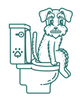 Dog poop bags 8-pack