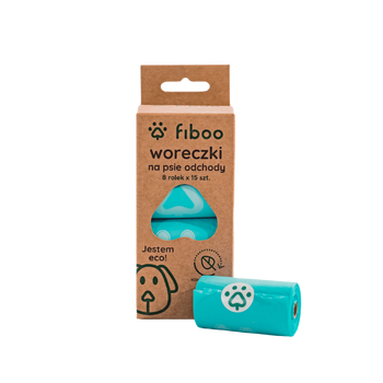 Dog poop bags 8-pack
